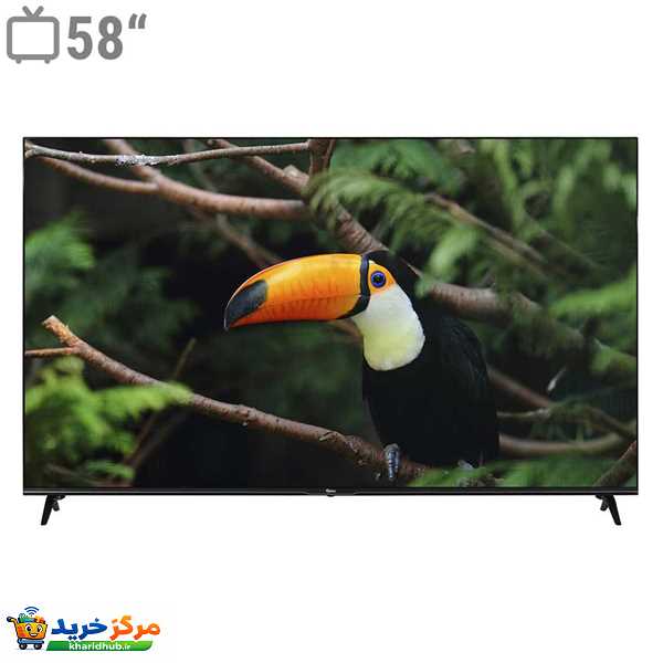تلویزیون ال ای دی هوشمند جی پلاس مدل GTV-58RU736N سایز 58 اینچ