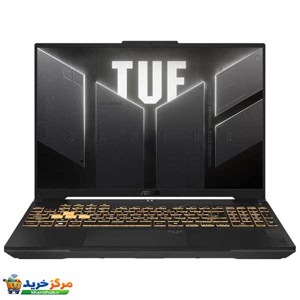 لپ تاپ 16 اینچی ایسوس مدل TUF Gaming F16 FX607VU-RL106-Core i7 13620H-16GB DDR5 4800MHz-512GB SSD-RTX4050 6GB-FHD 144Hz