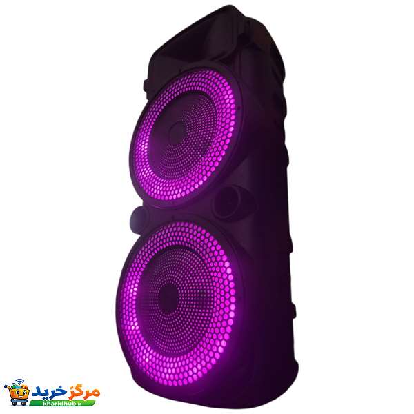 اسپیکر بلوتوثی قابل حمل مدل COLORFUL-BASS SPEAKER