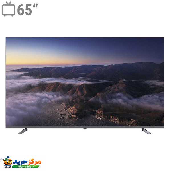 تلویزیون 65 اینچ ال ای دی هوشمند جی وی سی مدل LT65N100