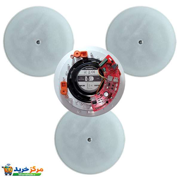اسپیکر سقفی بلوتوثی ام دی مدل MCL400BTU4 مجموعه ۴ عددی