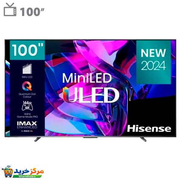 تلویزیون 100 اینچ ال ای دی هوشمند هایسنس مدل 100U7K
