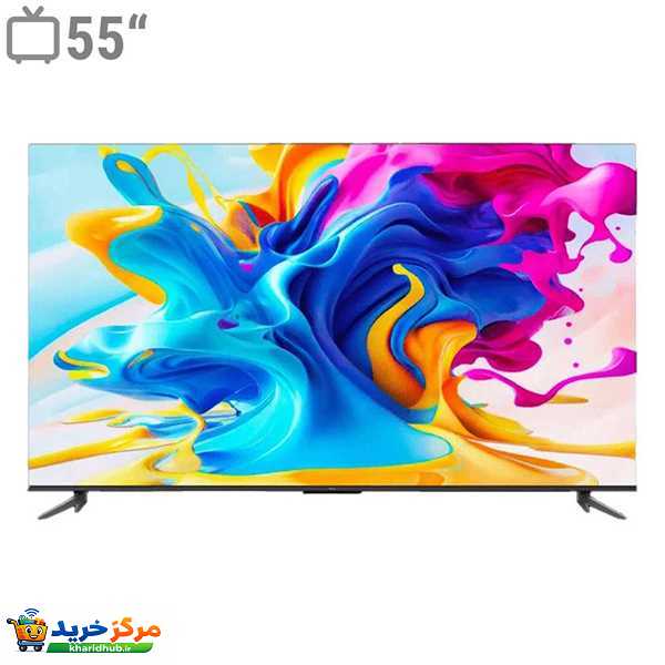 تلویزیون 55 اینچ کیو ال ای دی هوشمند تی سی ال مدل 55C645