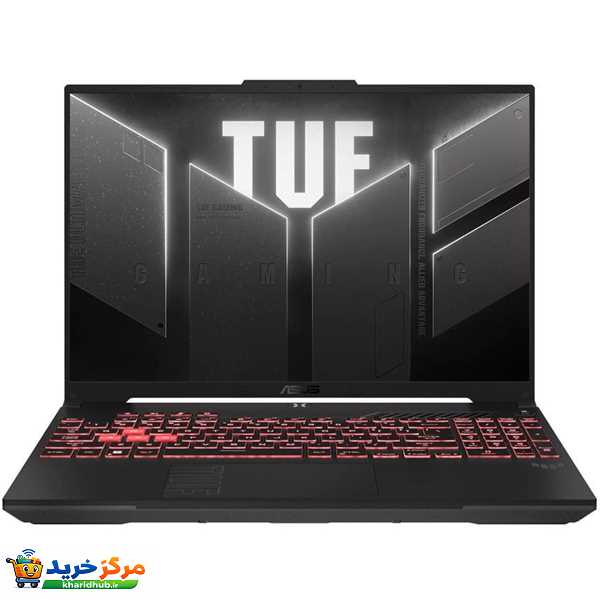 لپ تاپ 16 اینچی ایسوس مدل TUF Gaming A16 FA607NUG-WH73-R7 7445HS-16GB DDR5 5600MHz-512GB SSD-R-W