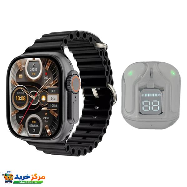 ساعت هوشمند ویسمی مدل WS-X19 Ultra 3 به همراه هدفون بلوتوثی