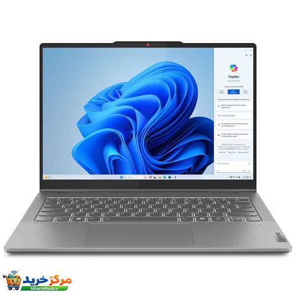 لپ تاپ 14 اینچی لنوو مدل IdeaPad 5 2-in-1 14IRH9-i7 13620H-16GB LPDDR5X 5200MHz-512GB SSD-OLED 60Hz Touch-Backlit-Fingerprint به همراه قلم