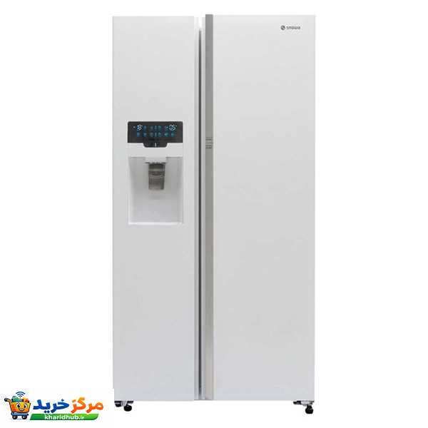 یخچال فریزر ساید بای ساید 28 فوت اسنوا مدل S3Di-S100-W