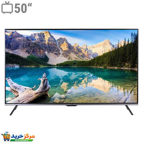 تلویزیون 50 اینچ ال ای دی هوشمند ایکس ویژن مدل 50XYU785