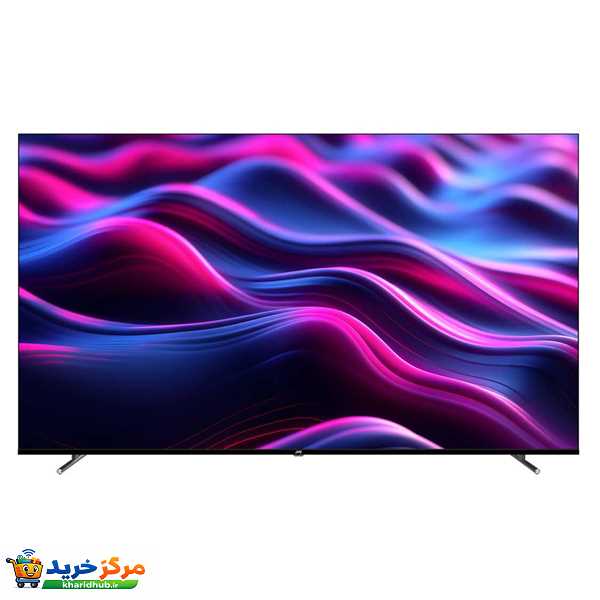 تلویزیون 75 اینچ کیو ال ای دی هوشمند جی وی سی مدل LT-75NQ7225
