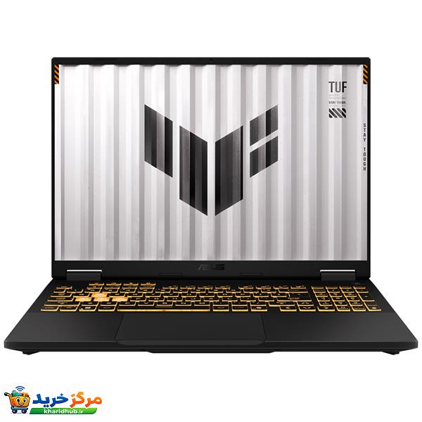 لپ تاپ 16 اینچی ایسوس مدل TUF Gaming F16 FX608JMR-RV030-i7 14650HX-32GB DDR5 5600MHz-2TB SSD-RTX5060 8GB-FHD 165Hz - کاستوم شده