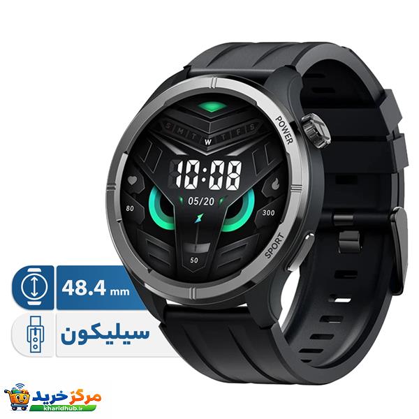 ساعت هوشمند 48.4 میلیمتری هایلو مدل Solar Neo با بند سیلیکونی