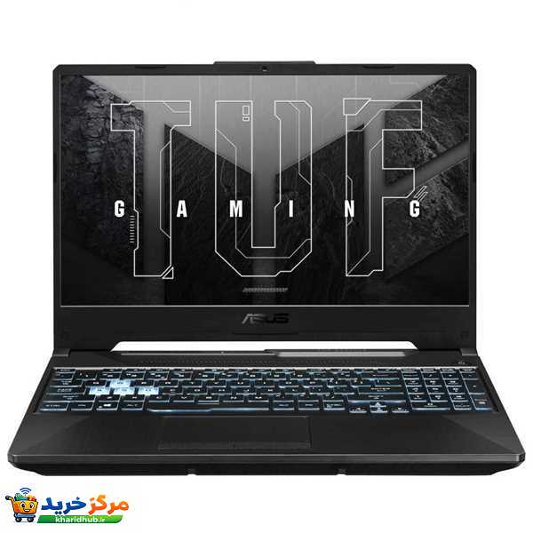 لپ تاپ 15.6 اینچی ایسوس مدل TUF Gaming A15 FA506NCR-WH71-R7 7435HS-8GB DDR5-512GB SSD-RTX3050-FHD-W