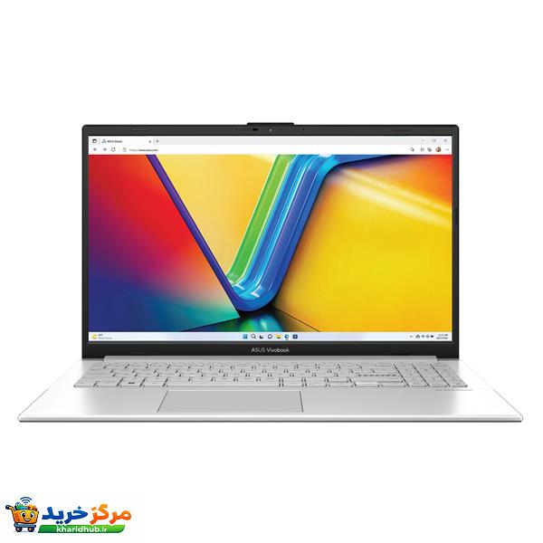 لپ تاپ 15.6 اینچی ایسوس مدل Vivobook Go 15 E1504FA-NJ287-R5 7520U-8GB DDR4-512GB SSD-TFT