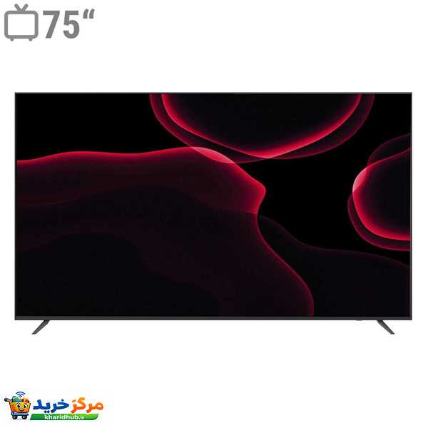 تلویزیون 75 اینچ ال ای دی هوشمند جی وی سی مدل LT75N100