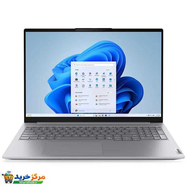 لپ تاپ 16 اینچی لنوو مدل ThinkBook 16 G8 IAL-Core Ultra 7 255H-16GB DDR5 5600MHz-1TB SSD-IPS 60Hz-Backlit-Fingerprint به همراه کیف - کاستوم شده