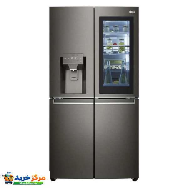 یخچال فریزر چهار درب 25 فوت ال جی مدل GR-X24FMKBL