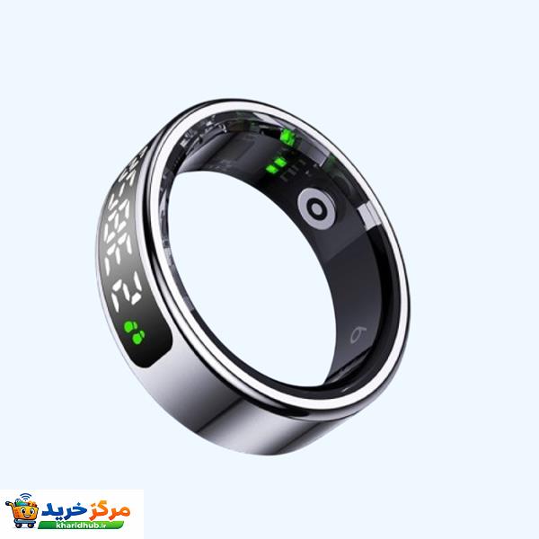 حلقه هوشمند اسمارت رینگ مدل Q11C رنگ استیل براق
