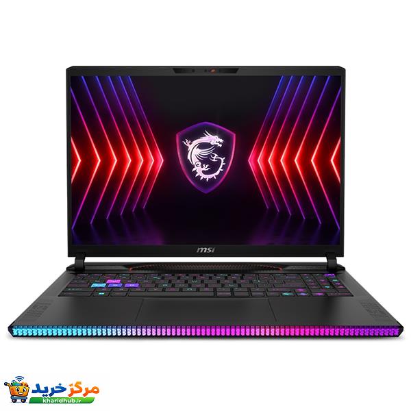 لپ تاپ 16 اینچی ام اس آی مدل Raider GE68 HX 14VFG-i7 14700HX-RTX4060 8GB-32GB DDR5-1TB+512GB SSD-QHD 240Hz-W به همراه کیف - کاستوم شده