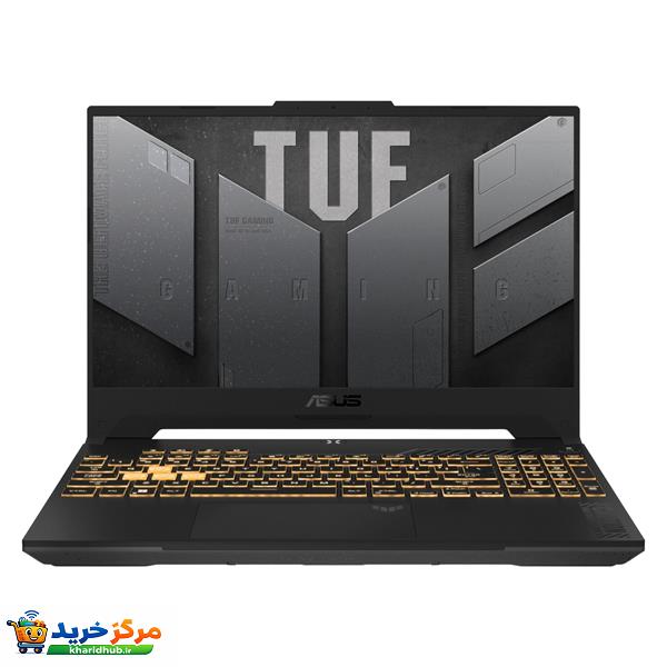 لپ تاپ 15.6 اینچی ایسوس مدل TUF Gaming F15 FX507VV-LP156W-i7 13620H-16GB DDR5 4800MHz-1TB SSD-RTX4060 8GB-FHD 144Hz-W
