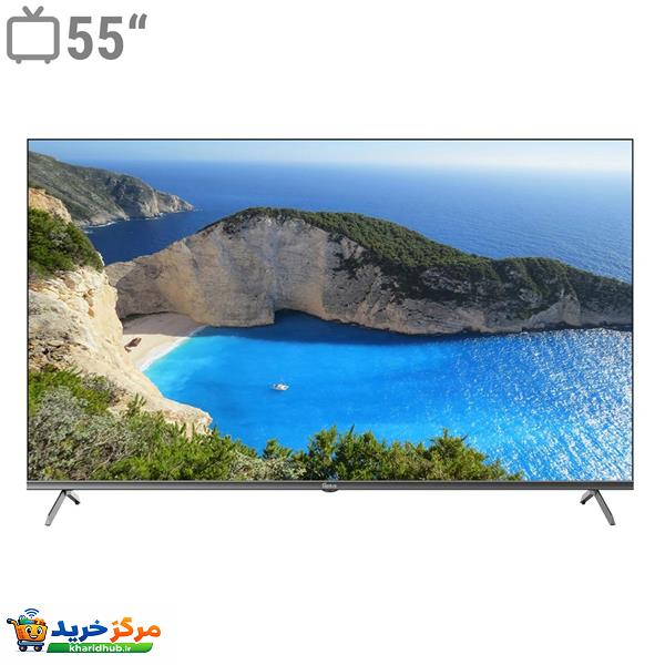 تلویزیون 55 اینچ کیو ال ای دی هوشمند جی پلاس مدل GTV-55SQ758N