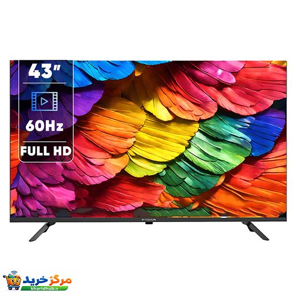 تلویزیون 43 اینچ ال ای دی هوشمند ایکس ویژن مدل 43XC600