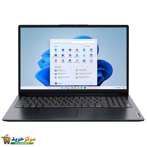 لپ تاپ 15.6 اینچی لنوو مدل IdeaPad 1 15AMN7-R3 7320U-8GB LPDDR5-256GB SSD-TN
