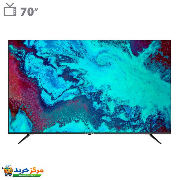 تلویزیون ال ای دی هوشمند مکسن مدل 70CU9300N سایز 70 اینچ
