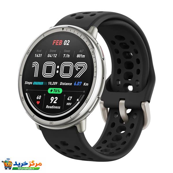 ساعت هوشمند 44 میلی‌متری امیزفیت مدل Active 2  با بند سیلیکونی