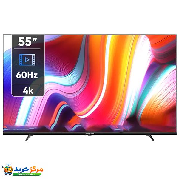 تلویزیون 55 اینچ ال ای دی هوشمند ایکس ویژن مدل 55XYU710