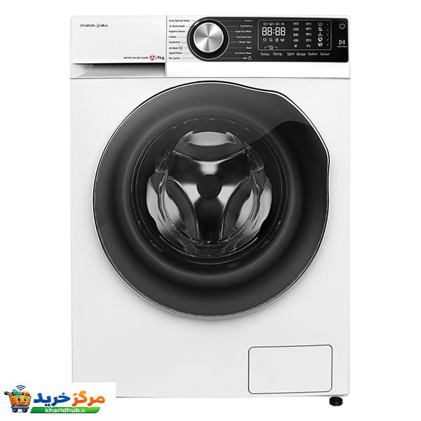 ماشین لباسشویی پاکشوما مدل TFB - 86407 WT ظرفیت 8 کیلوگرم