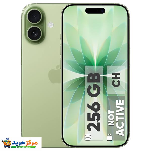 گوشی موبایل اپل مدل iPhone 17 CH دو سیم کارت ظرفیت 256 گیگابایت و رم 8 گیگابایت - نات اکتیو
