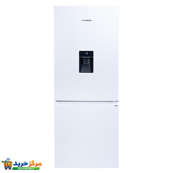 یخچال فریزر طرح فریزر پایین 20 فوت ایکس ویژن مدل HB470-WI/SI