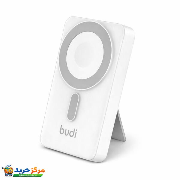 پاوربانک 22.5 وات بودی مدل Budi PB809W ظرفیت 10000 میلی‌آمپرساعت