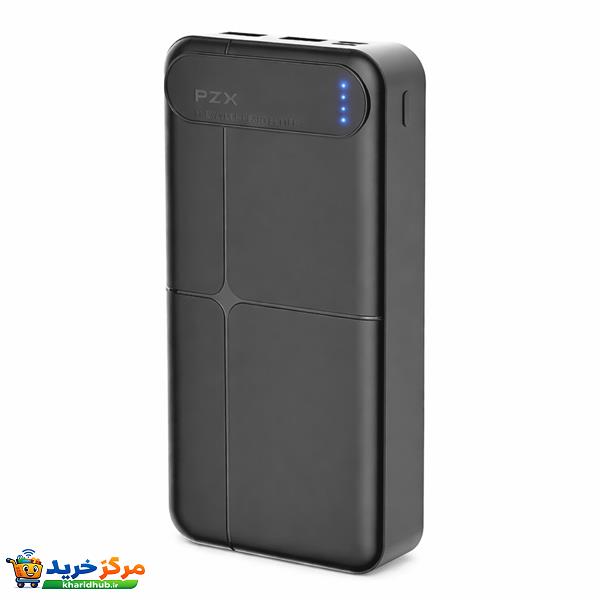 پاوربانک 22.5 وات پی زد ایکس مدل V03 Super Fast Charge ظرفیت 20000 میلی‌آمپرساعت