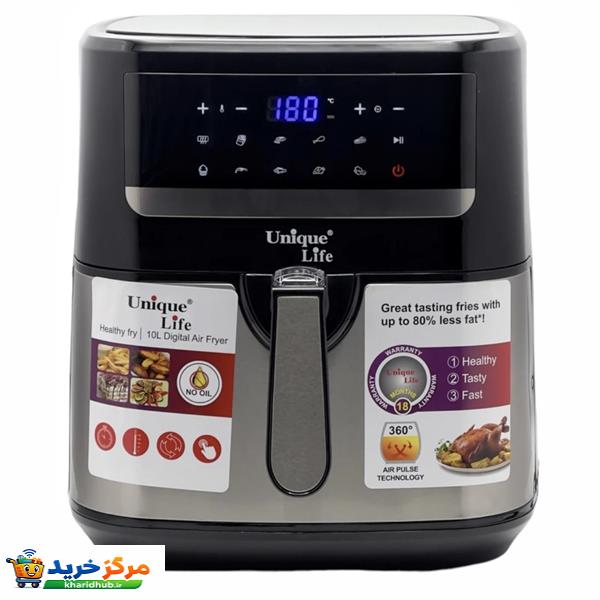 سرخ کن بدون روغن 10 لیتری یونیک لایف مدل UL-2441