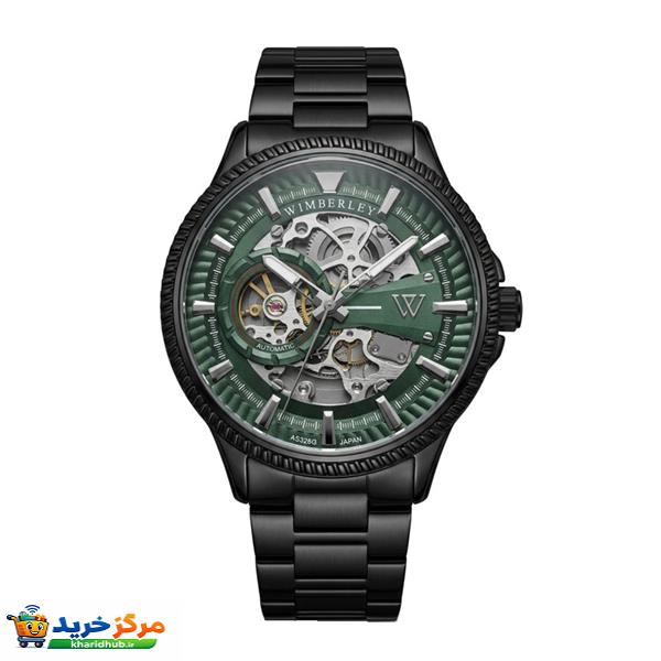 ساعت مچی عقربه‌ای اتوماتیک مردانه ویمبرلی مدل WB-AS326
