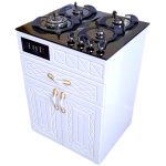 اجاق گاز 4 شعله هاکان چهار شعله دو درب HPADYSNY
