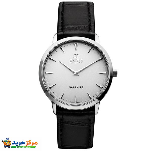 ساعت مچی عقربه‌ای کوارتز مردانه انزو مدل کلاسیک دو عقربه ای رفرنس EC1702GBL