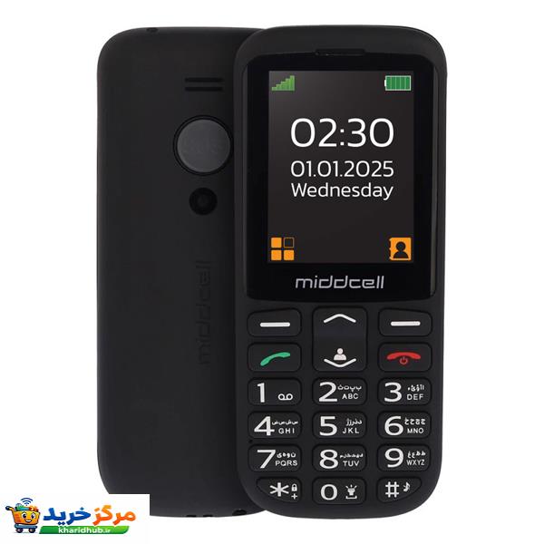 گوشی موبایل میدسل مدل M230 دو سیم کارت ظرفیت 32 مگابایت و رم 32 مگابایت
