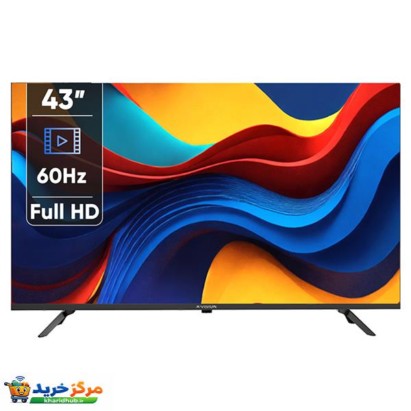 تلویزیون 43 اینچ ال ای دی هوشمند ایکس ویژن مدل 43XC605