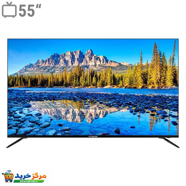 تلویزیون 55 اینچ ال ای دی هوشمند ایکس ویژن مدل GTV-50SU788N