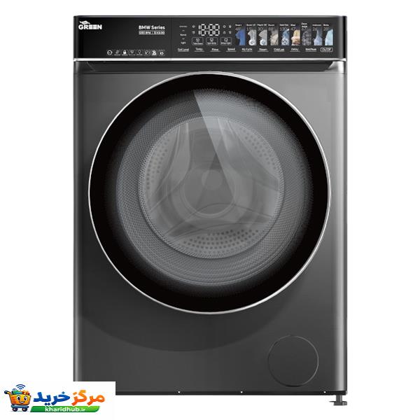 ماشین لباسشویی 12 کیلوگرم اتوماتیک گرین مدل GWM120DD1200BMW-S