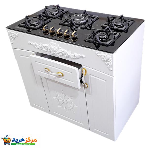 اجاق گاز 5 شعله هاکان مدل پنج شعله چهار در //CHM_GOLD_M5//