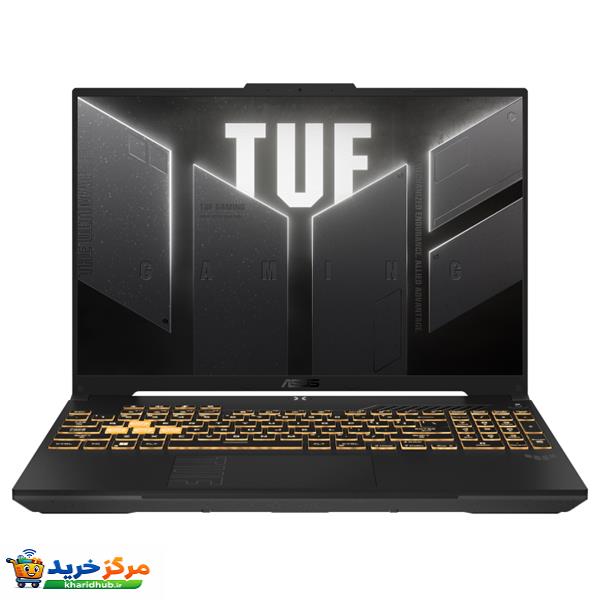 لپ تاپ 16 اینچی ایسوس مدل TUF Gaming F16 FX607VU-RL007W-i7 13620H-16GB DDR5 5600MHz-512GB SSD-RTX4050 6GB-FHD 144Hz-W
