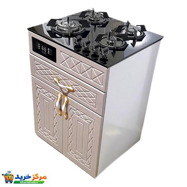 اجاق گاز 4 شعله هاکان مدل دو درب _ TH/TER PADYS