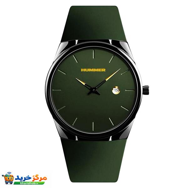 ساعت مچی عقربه‌ای کوارتز مردانه هامر مدل مینیمال دو عقربه ای رفرنس کد HM1110-C2