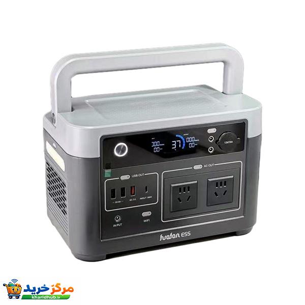 پاور استیشن مدل Hrafon-ESS-P600 ظرفیت 300 هزار میلی آمپر ساعت