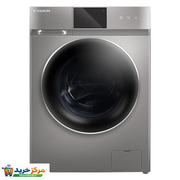 ماشین لباسشویی 10 کیلوگرم اتوماتیک ایکس ویژن مدل TV102-ASD