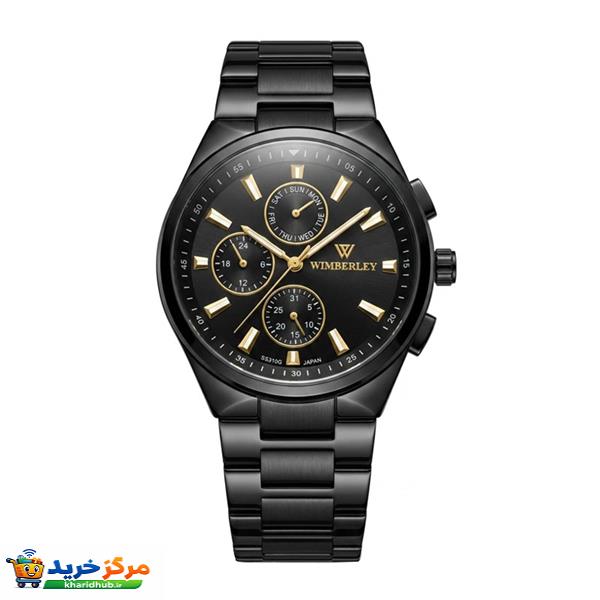 ساعت مچی عقربه‌ای کوارتز مردانه ویمبرلی مدل WB-SS310G-M