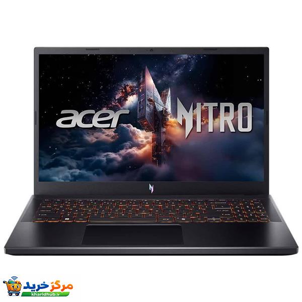 لپ تاپ 15.6 اینچی ایسر مدل Nitro V 15 ANV15-52-57BB-i5 13420H-RTX5050 8GB-32GB DDR4 3200MHz-1TB SSD-FHD 165Hz-W - کاستوم شده